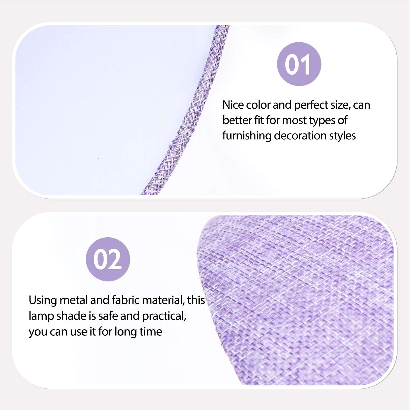 

Linen Fabric Lamp Shade E27/E14 Base Vintage Drum Cloth Lampshade For Desk Floor Wall Table Light Indoor Lighting Decor