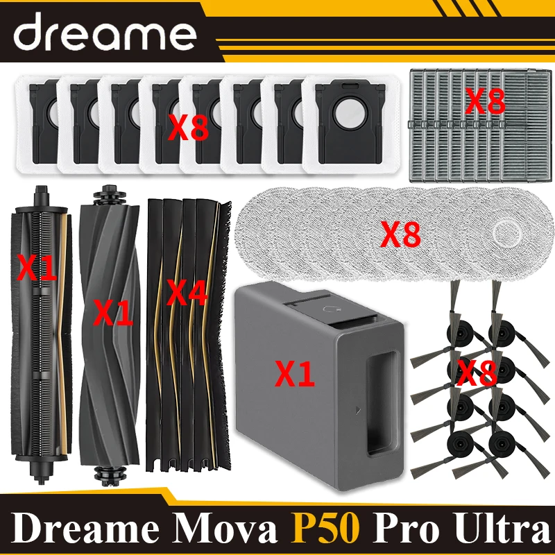 Fit For Mova P50 pro ultra Vacuum Parts Automatic addition of