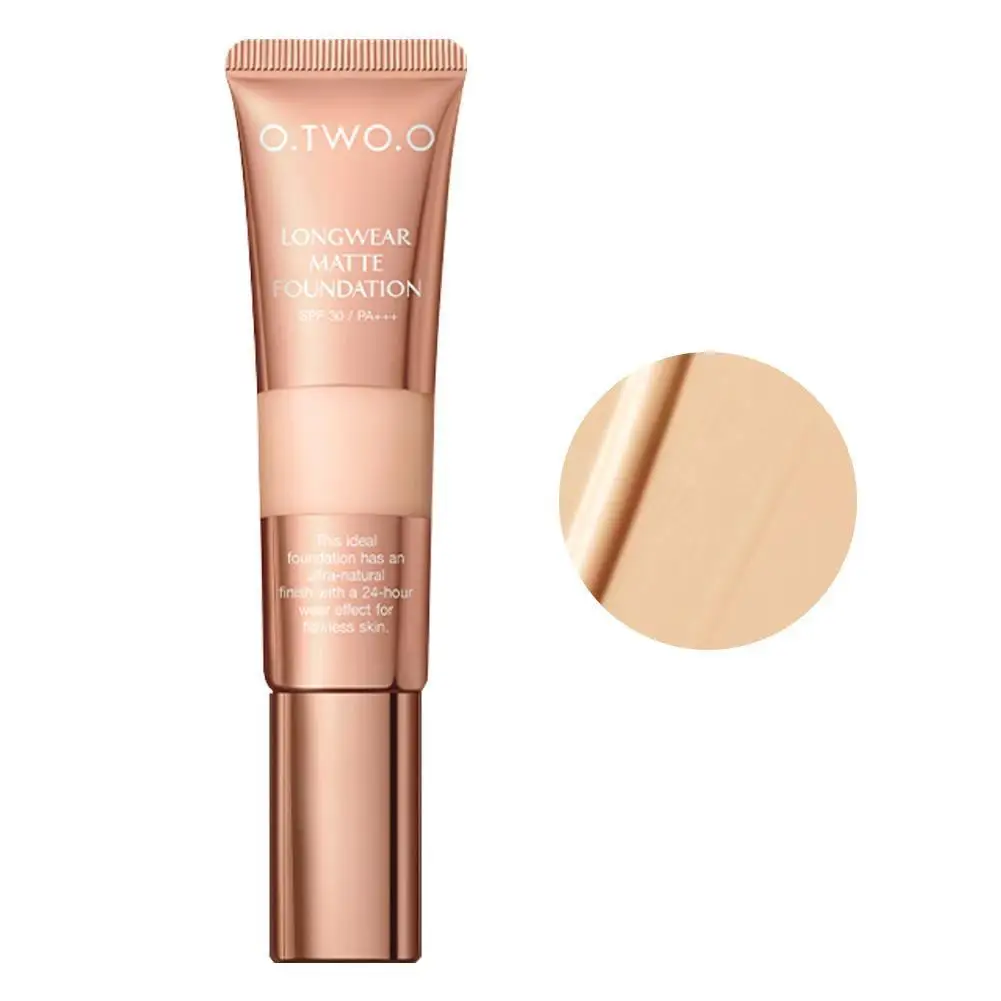 Face Foundation Full Concealer Waterproof Matte Brighten Makeup 24hr Foundation Natural High Cream Base Coverage Liquid Fac J2x3