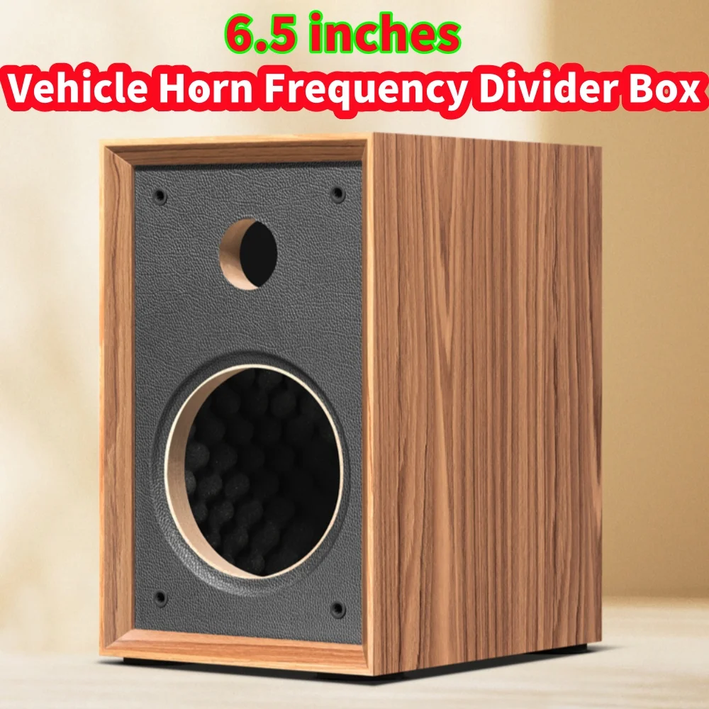 

DIY Vehicle Audio Modification, C6A-6.5 Inch Speaker Empty Box Body, Car Speaker Empty Wooden Box, Passive Speaker Sound Shell