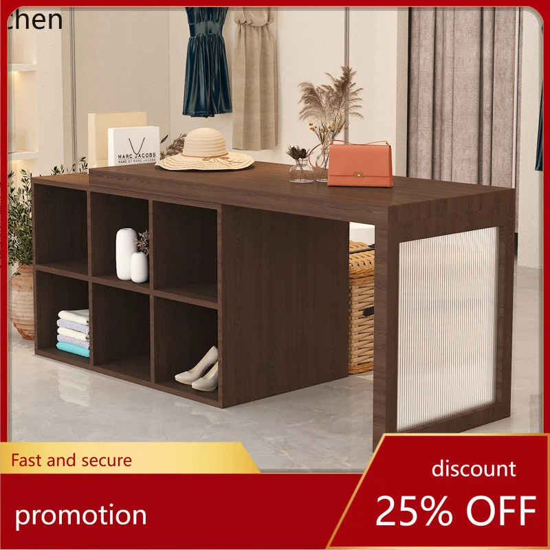 HT Nakajima Cabinet Liushuitai Shoe Store Telescopic Display Table  Paint  Cabinet Display Rack