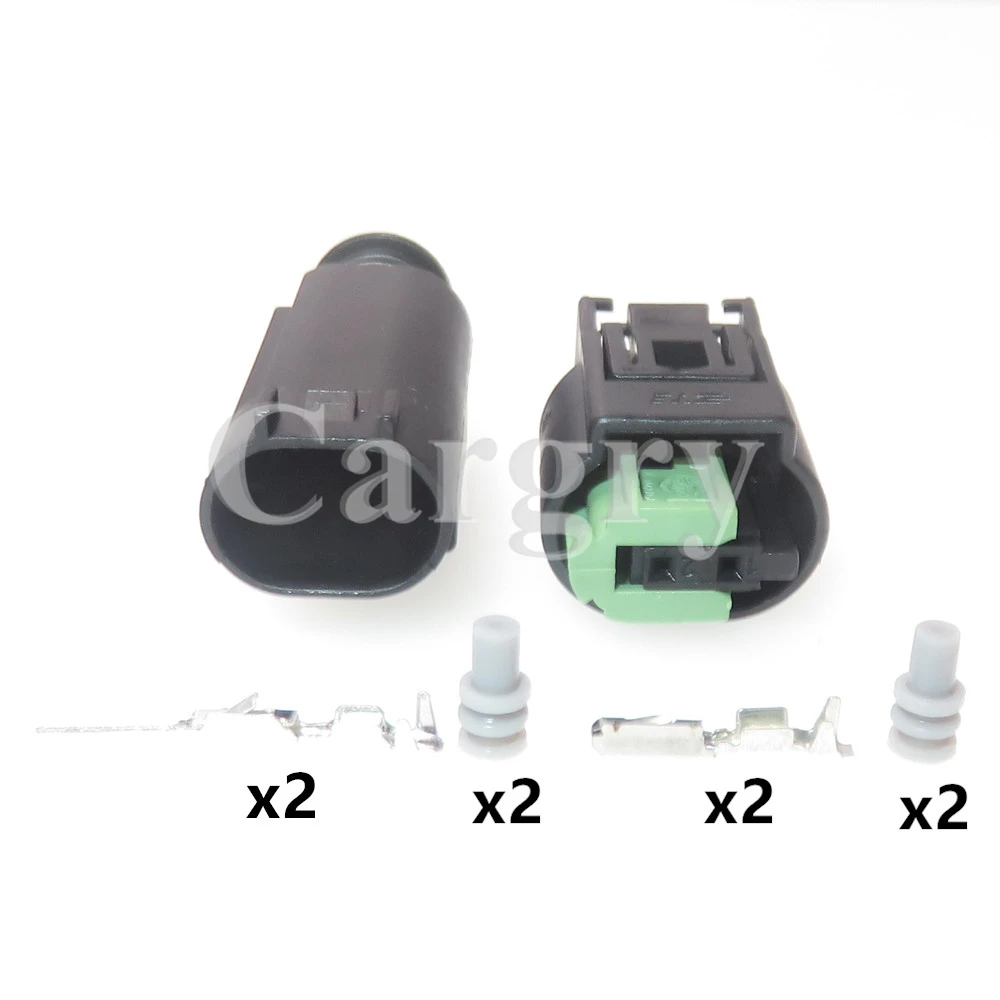 1 Set 2P 1-967570-3 968405-1 1-967644-1 AC Assembly Auto Reversing Radar Sensor Electric Cable Waterproof Socket For BMW