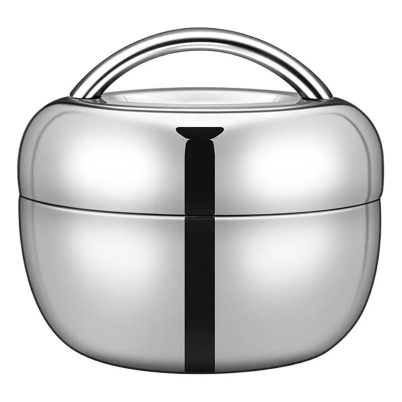 

Thermal-Lunch Container 1300Ml Stainless Steel Double-Layer Insulated Leak-Proof Lunch Box-AT64