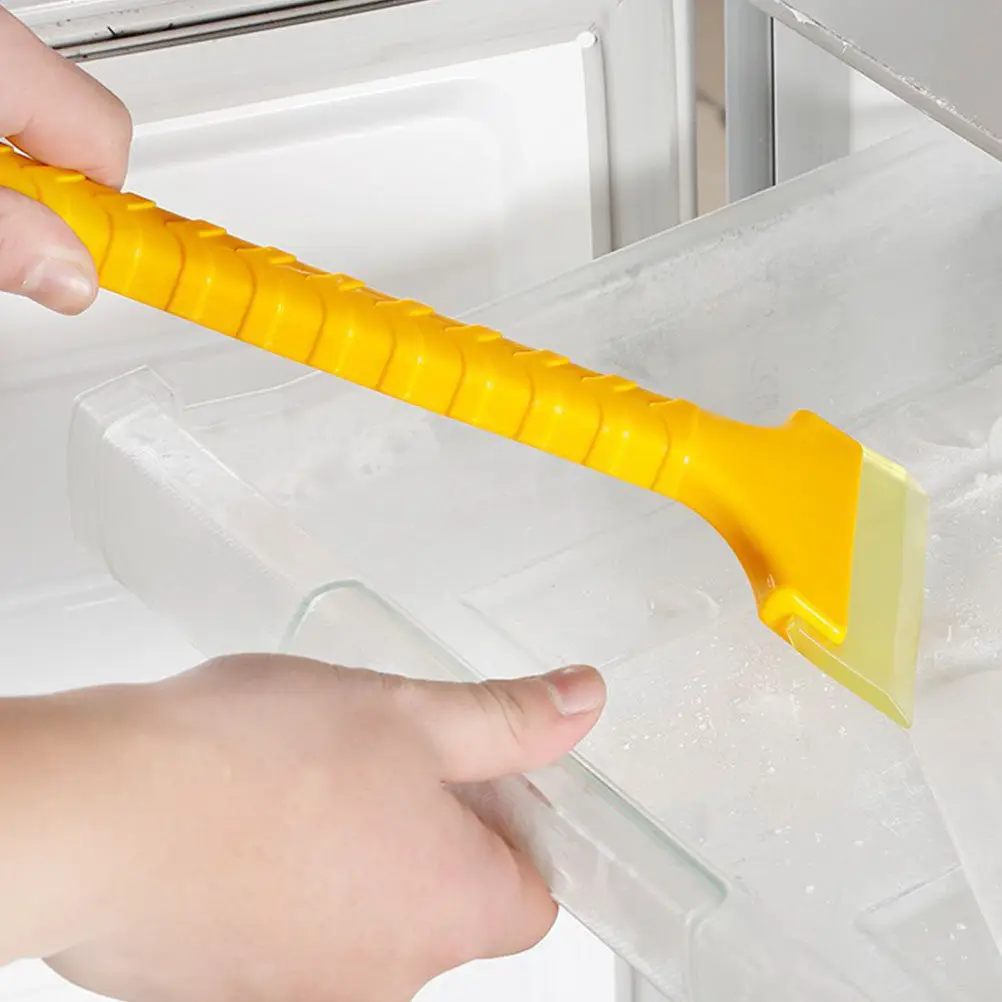 

Набор из 5 скребков для льда и щеток для снега для зимнего ухода за автомобилем: прочная рама из нержавеющей стали, нескользящая рукоятка, инструмент для удаления снега, для дома и стекол