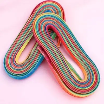 

Skate Laces Roller Shoelaces Waxed Flat Shoe Lace Wear-Resistant Sports Replacement For Ice Skates Boot Accessories Long