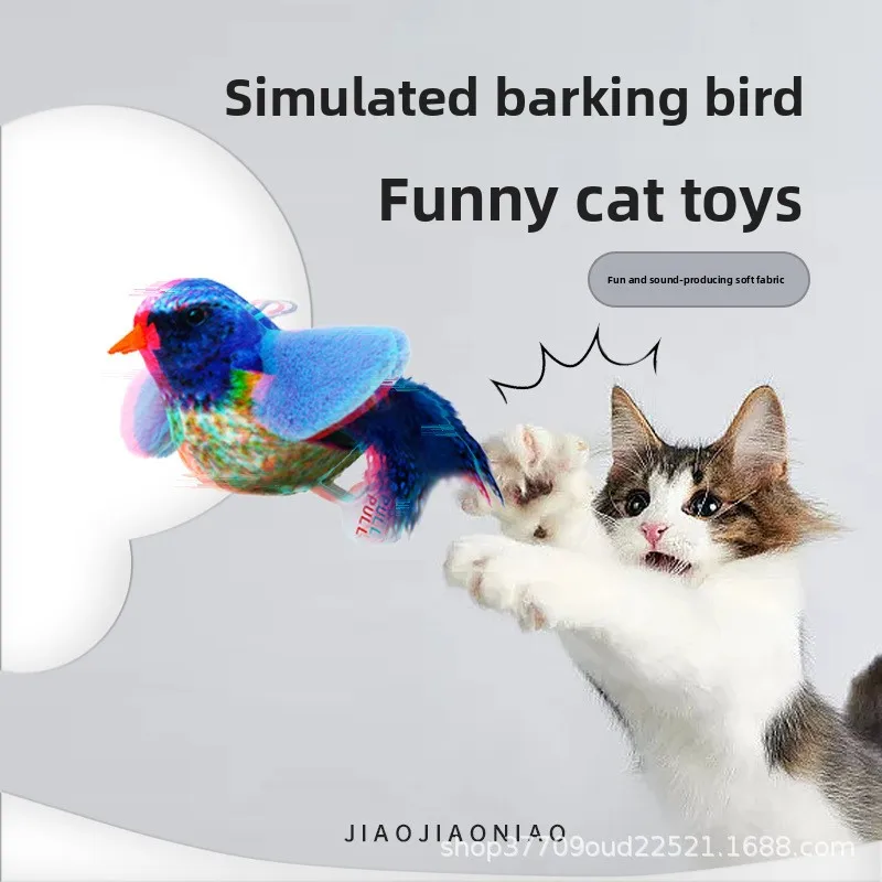 

Pet Toys Simulate Calling Birds Plush Toys Can Be Hung To Relieve Boredom Pet Cat Toys