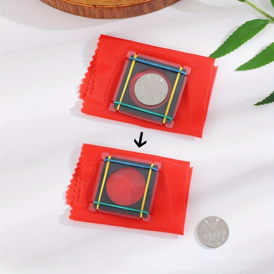 Pièce d'évasion de pièces de monnaie, disparition, pièce de monnaie de voyage, élimination des coquilles de pièces de monnaie, couleur aléatoire, adaptée aux adolescents de plus de 14 ans