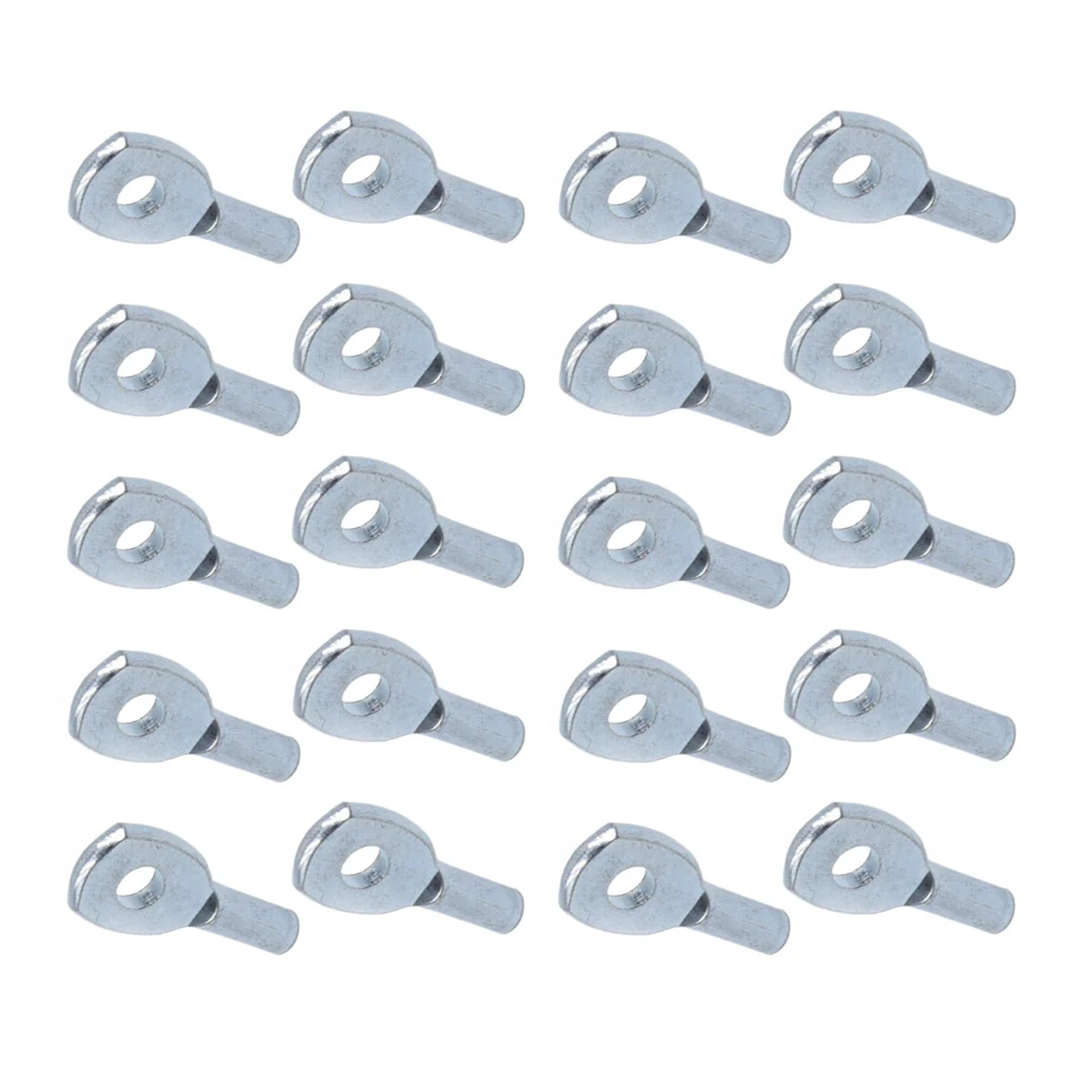 Wire Rope Terminal Pulley Stopper 5 Mm 0.20 Inch Fitness Secures Cable Ends Rounded Chamfers Prevents Loosening