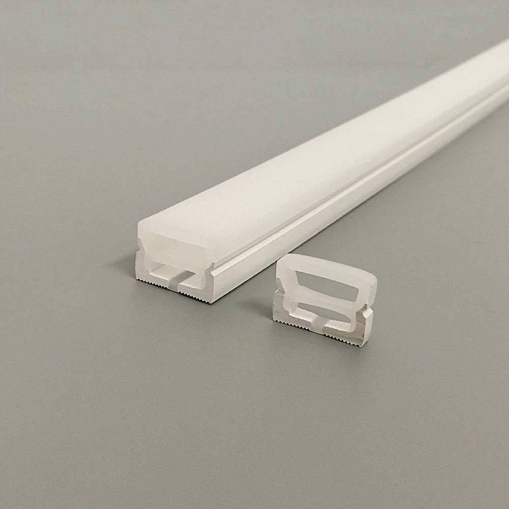 0.5m-5m Flexible Silicone Neon Tube 3 Sides Top Lighting for WS2811/WS2812 SMD LED Light Strip PCB Protection Covering Tube IP67