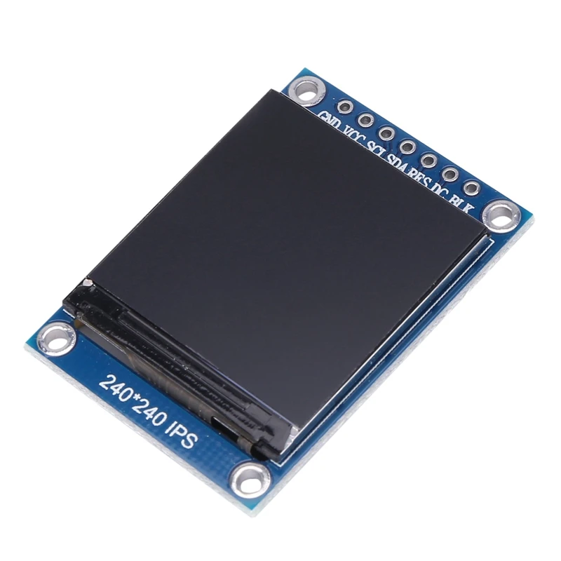 Hot 2X 1.3 Inch Ips Hd Tft St7789 Drive Ic 240 X 240 Spi Communication 3.3V Voltage Spi Interface Full Color Tft Lcd Display