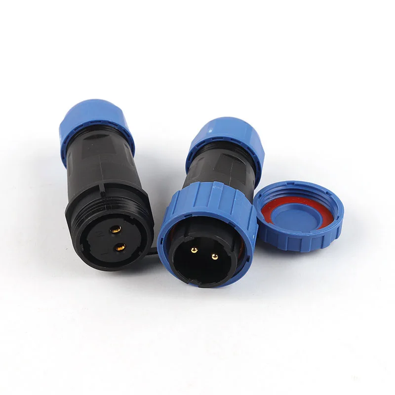 LP/SP20 IP68  Socket Screw Crimp Aviation Cable Connector 2 3 4 5 6 7Pin Male Female Plug Waterproof Butt Connectores DIY GO