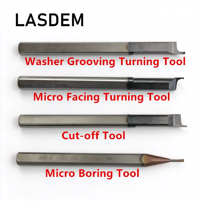 C6104 Clock and Watch Lathe Superhard Combined Turning Tools 4mm Shank Cutter Holder for Watchmaker