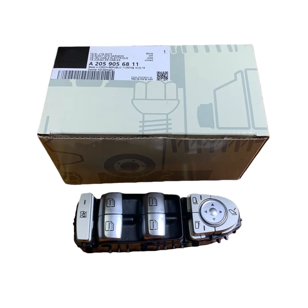 

A2059056811 New Car Power Window Control Master Switch For Mercedes-Benz C180 C200 C300 2015-2018 GLC 200 260 300 2016-2019