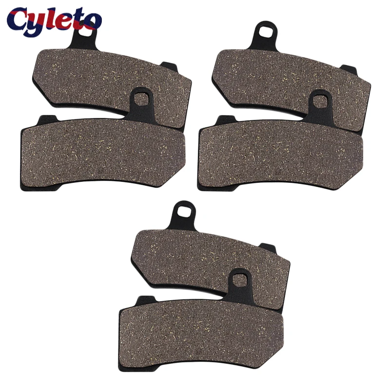 Motorcycle Parts Front or Rear Brake Pads for Harley FLHT FLHTK FLHTKL FLHTC FLHTCU FLHTCUL FLHTCUTG Ultra Classic Electra Glide