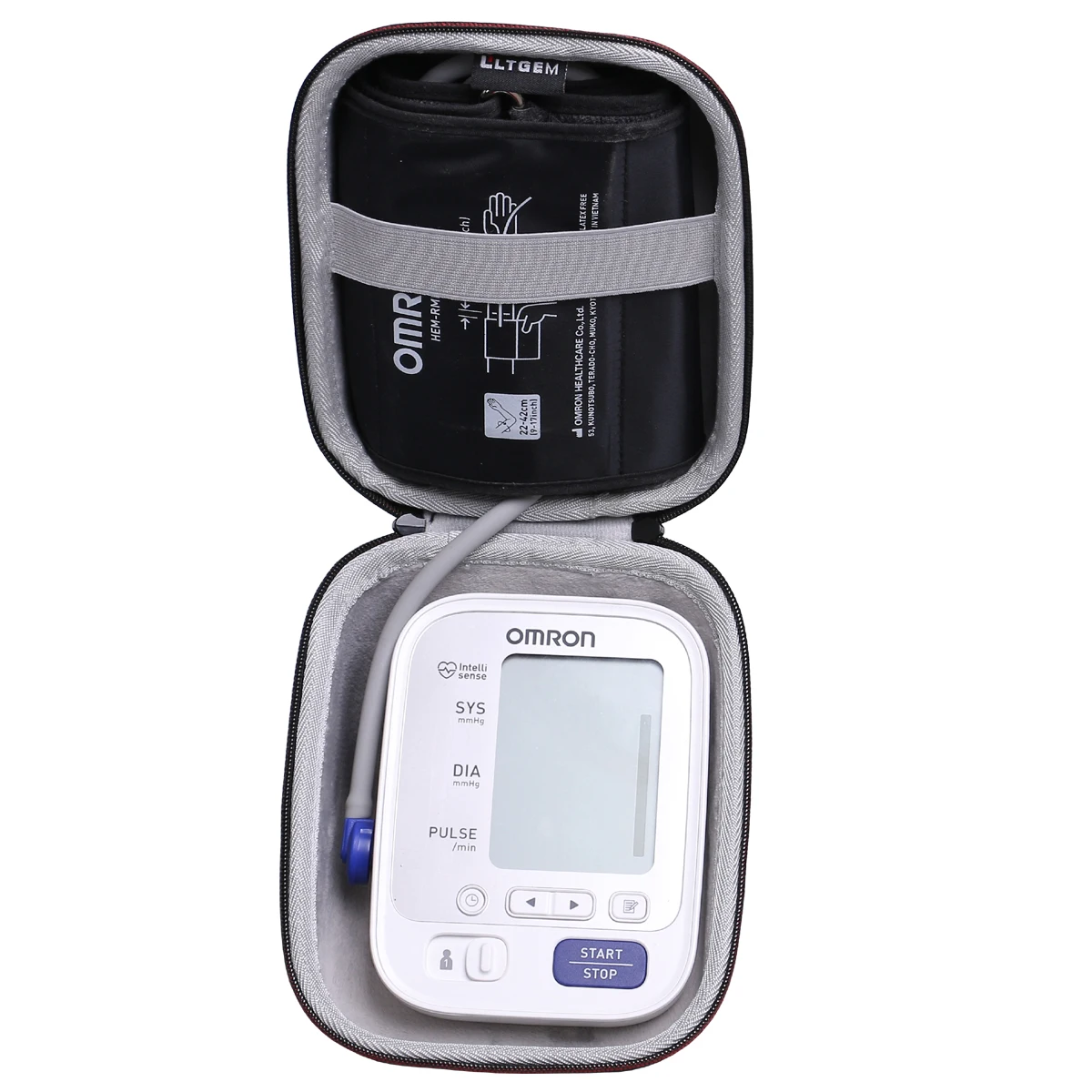 LTGEM-estuche de transporte de viaje para Monitor de presión arterial, almacenamiento para Omron BP742N serie 5