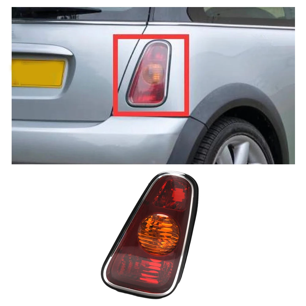 1pc integrated taillight cover (excluding bulb) 63216935783 fitfor BMW Mini 2001-2004 Mini Cooper R50/R52/R53 (pre facelift)