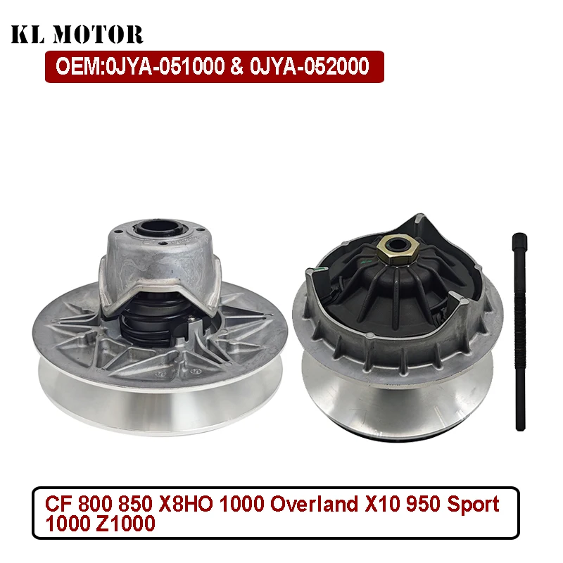 

CVT DRIVE and DRIVEN PULLEY ASSY 0JYA-051000 & 0JYA-052000 For CF 800 850 X8HO 1000 Overland X10 950 Sport 1000 Z1000
