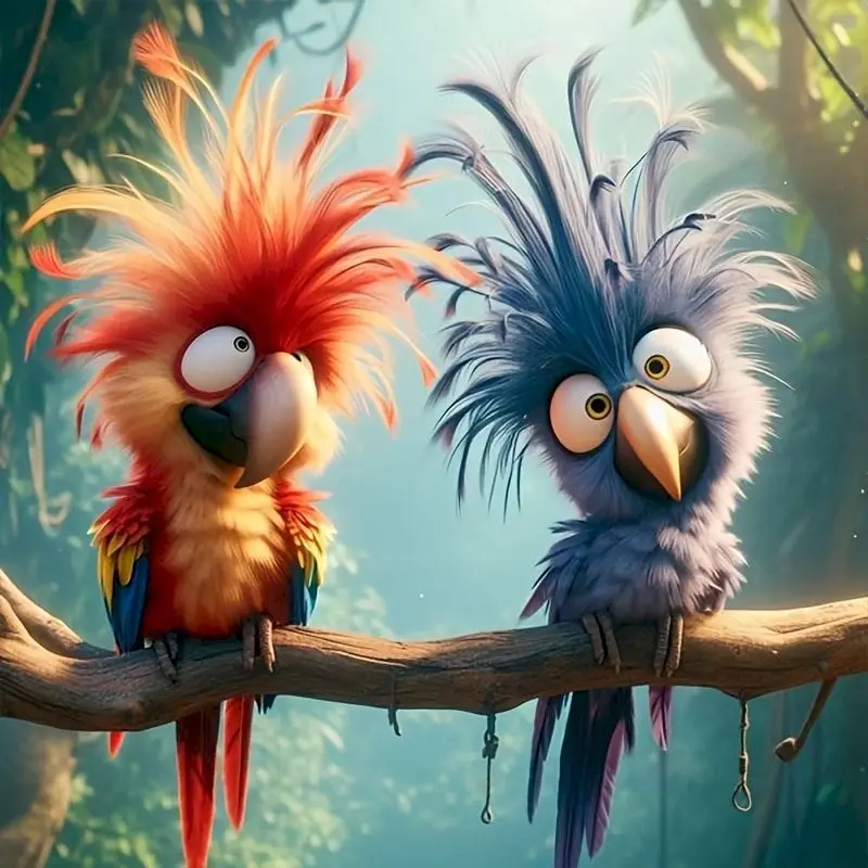 

PhotoCustom Diamond Painting Bird Full Square Diamond Embroidery Mosaic Sale Animal Home Decoration Wall Art