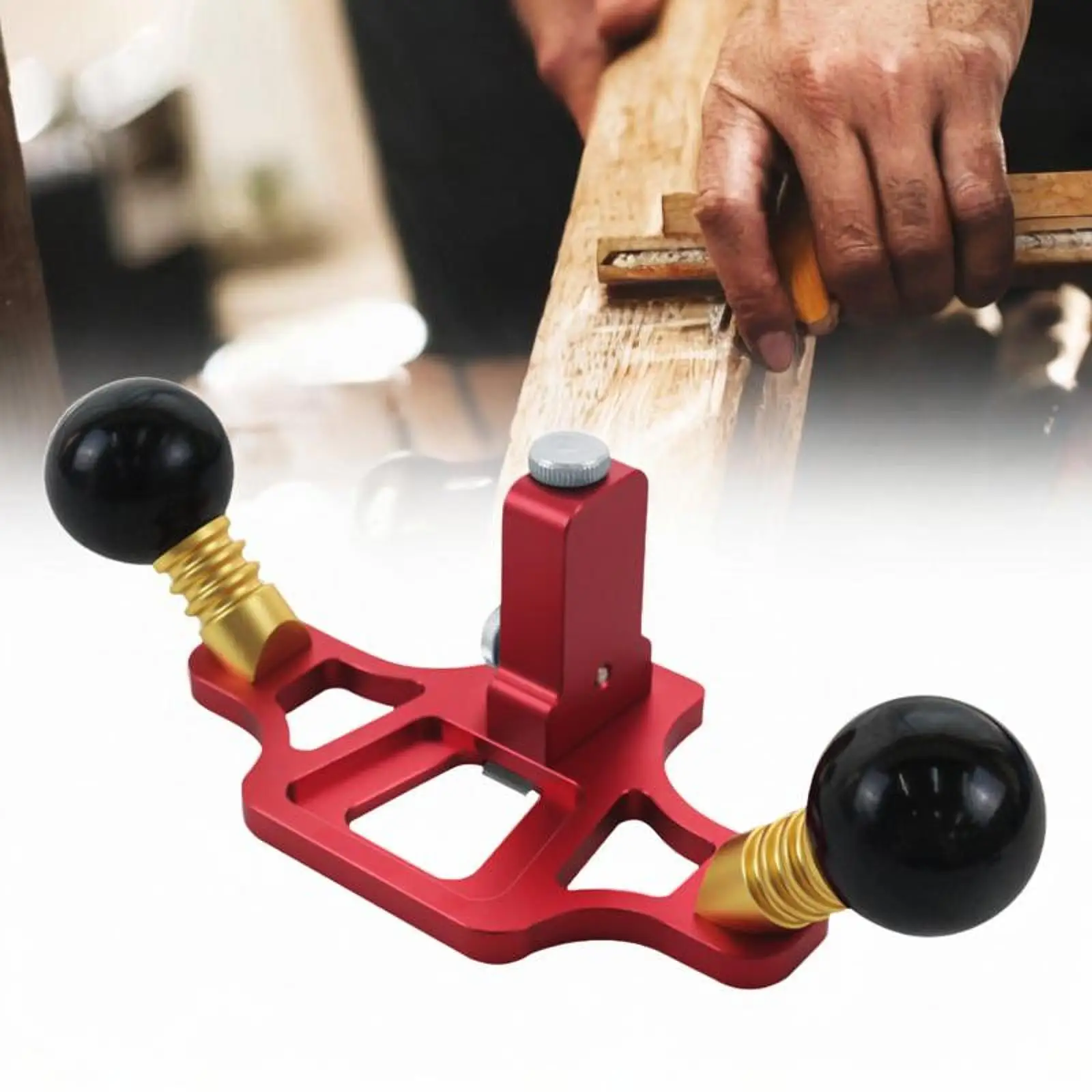 Router Plane Depth Control Aluminum Alloy Carpentry Tool Handheld Woodworking