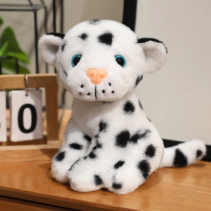 Simulation High Quality Wild Animal Tiger Plush Doll Lifelike Cute Leopard Plush Toy Home Decoration Gift