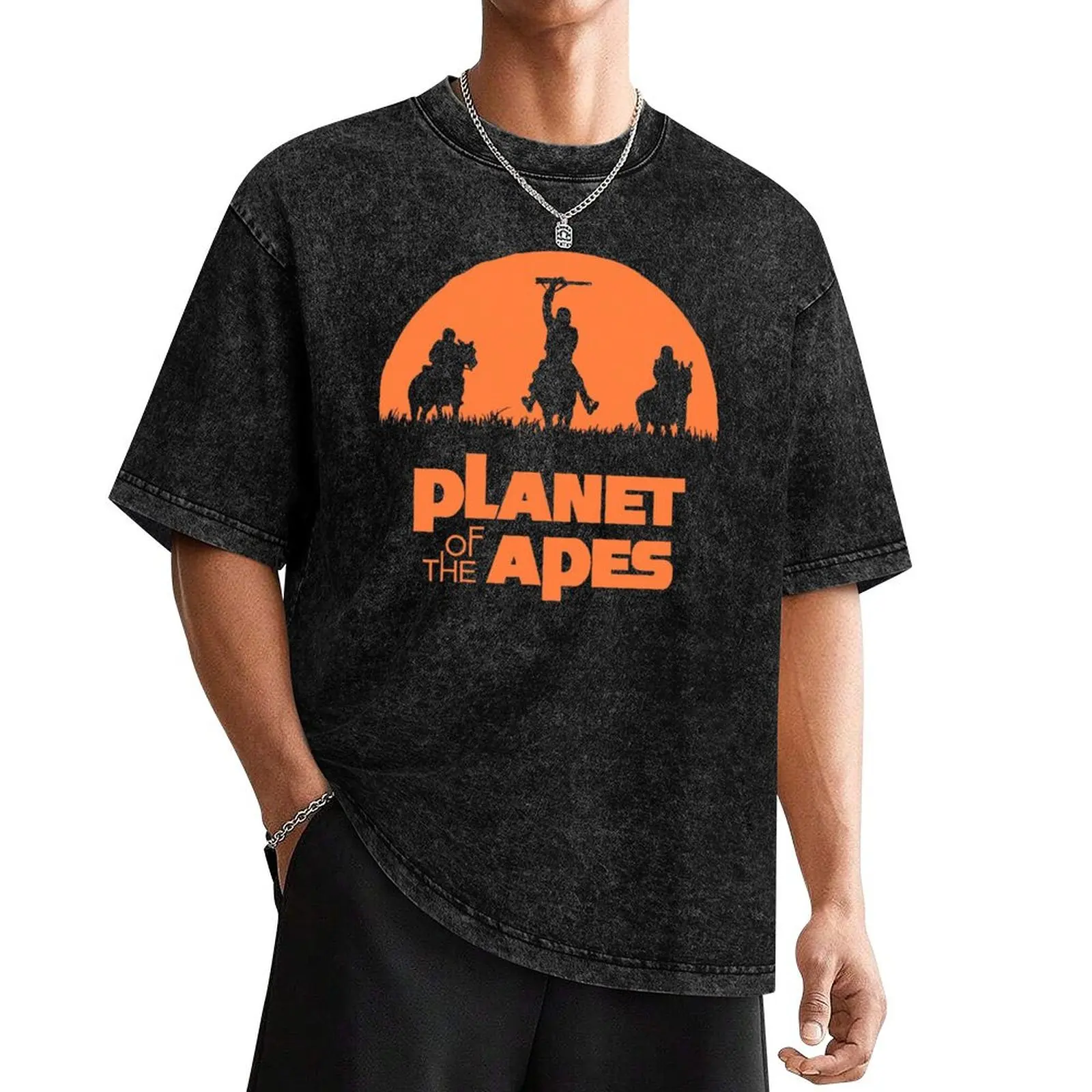 

Planet of the Apes T-Shirt man clothes fashion shirts Men's cotton t-shirt