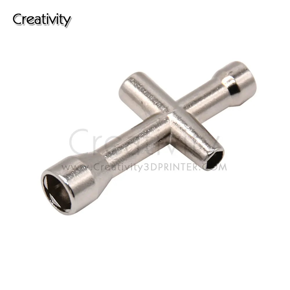 1/5/10/50PCS Mini M2 M2.5 M3 M4 Screw Nut Hexagonal Cross Wrench Sleeve Maintenance Tool 4 Size  Cross Sleeve Wrench