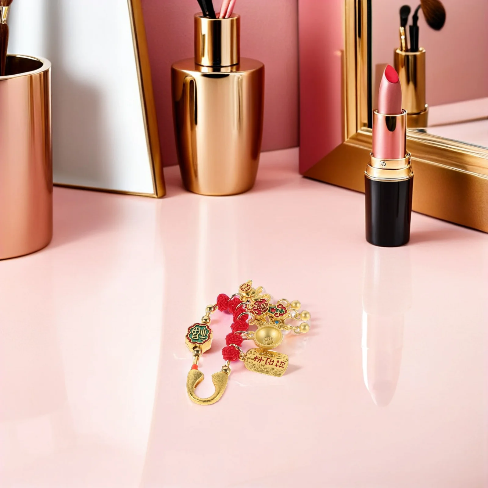 

Handmade Red String Brooch Pin Traditional Safety Pin Diaper Clothing Fixing Fashion Metal Brooches For Women Vintage