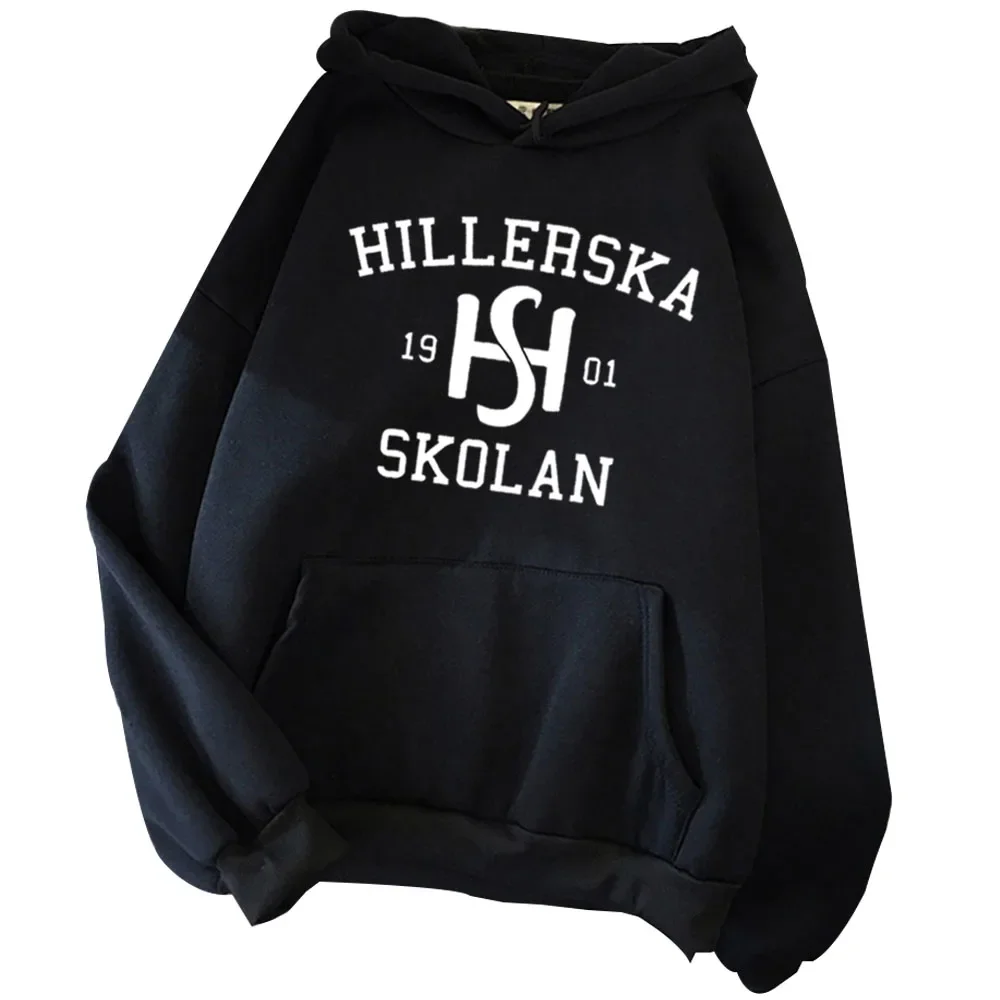 

LE 2024 Hot Young Royals Hillerska Skolan Hoodie Harajuku Hip Hop Pullover Tops Sweatshirt Music Fans Gift graphic