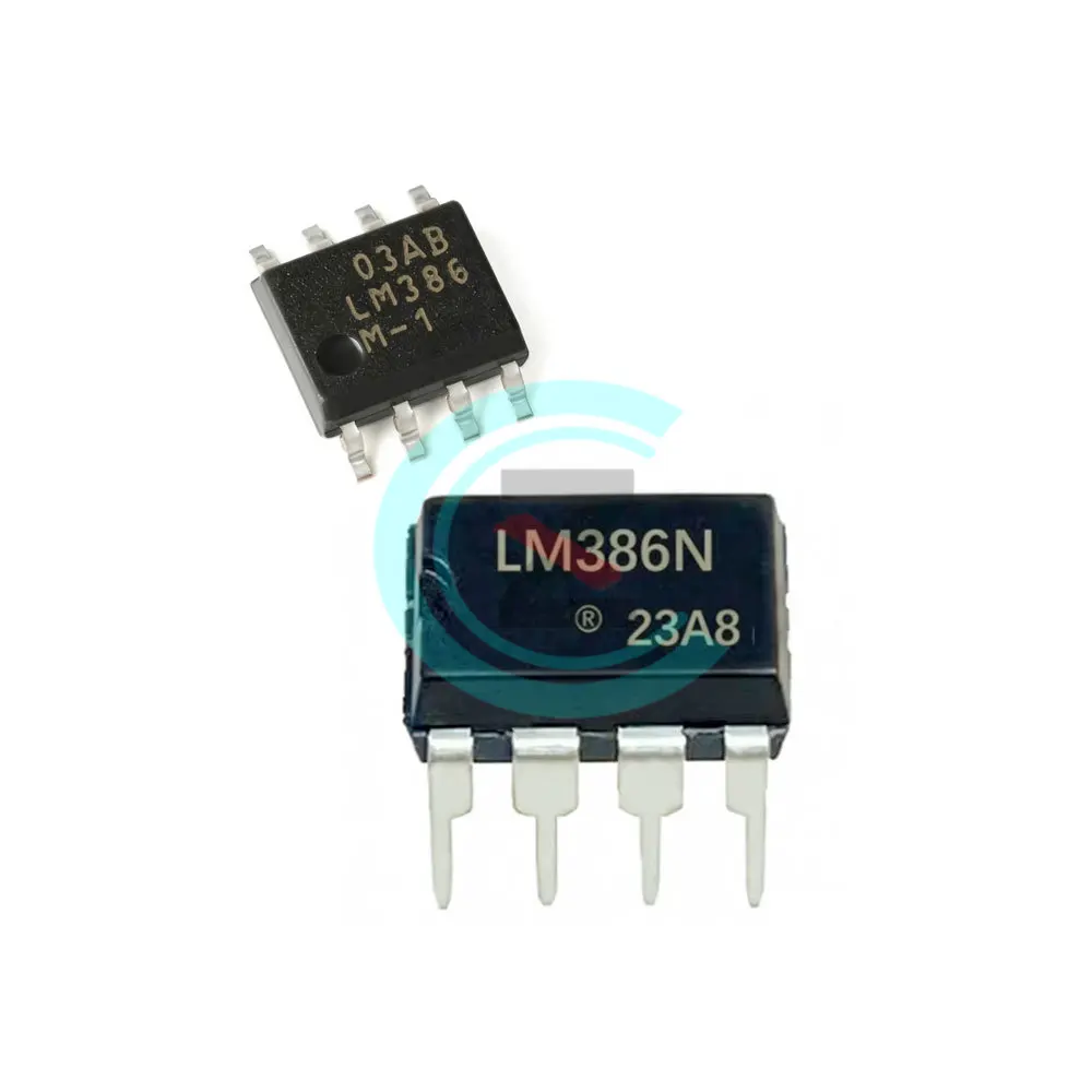 10PCS New LM386 LM386N LM386M LM386M-1 LM386MX-1 DIP8 SOP8 Operational amplifier audio amplifier chip In Stock