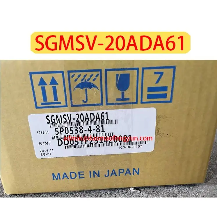 1-year warranty SGMSV-20ADA61 Servo motor Brand new In Stock，SGMSV 20ADA61