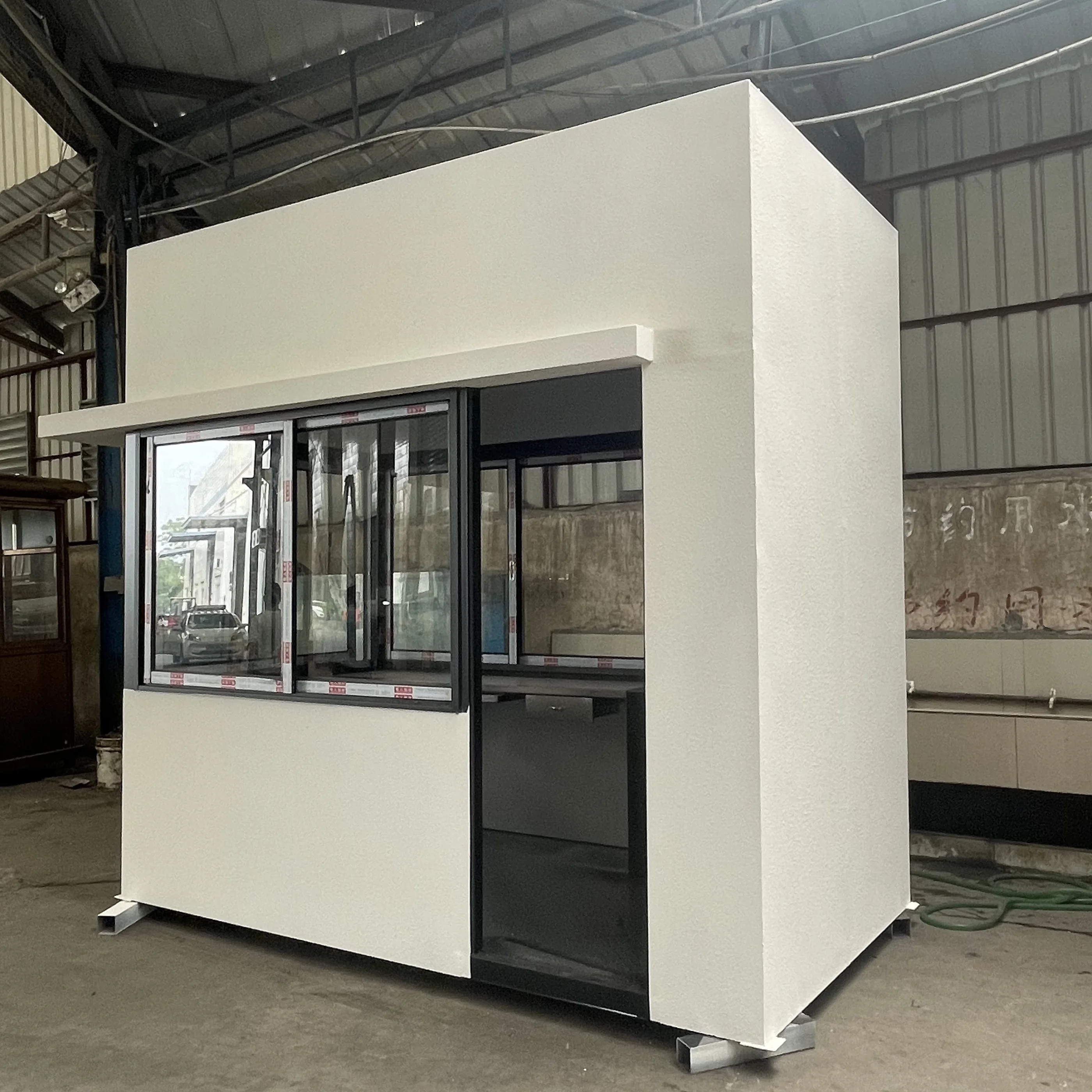 Prefabricated Movable Security Booth, Portable Cabin House Security Room, AliExpress Hot Sale Waterproof