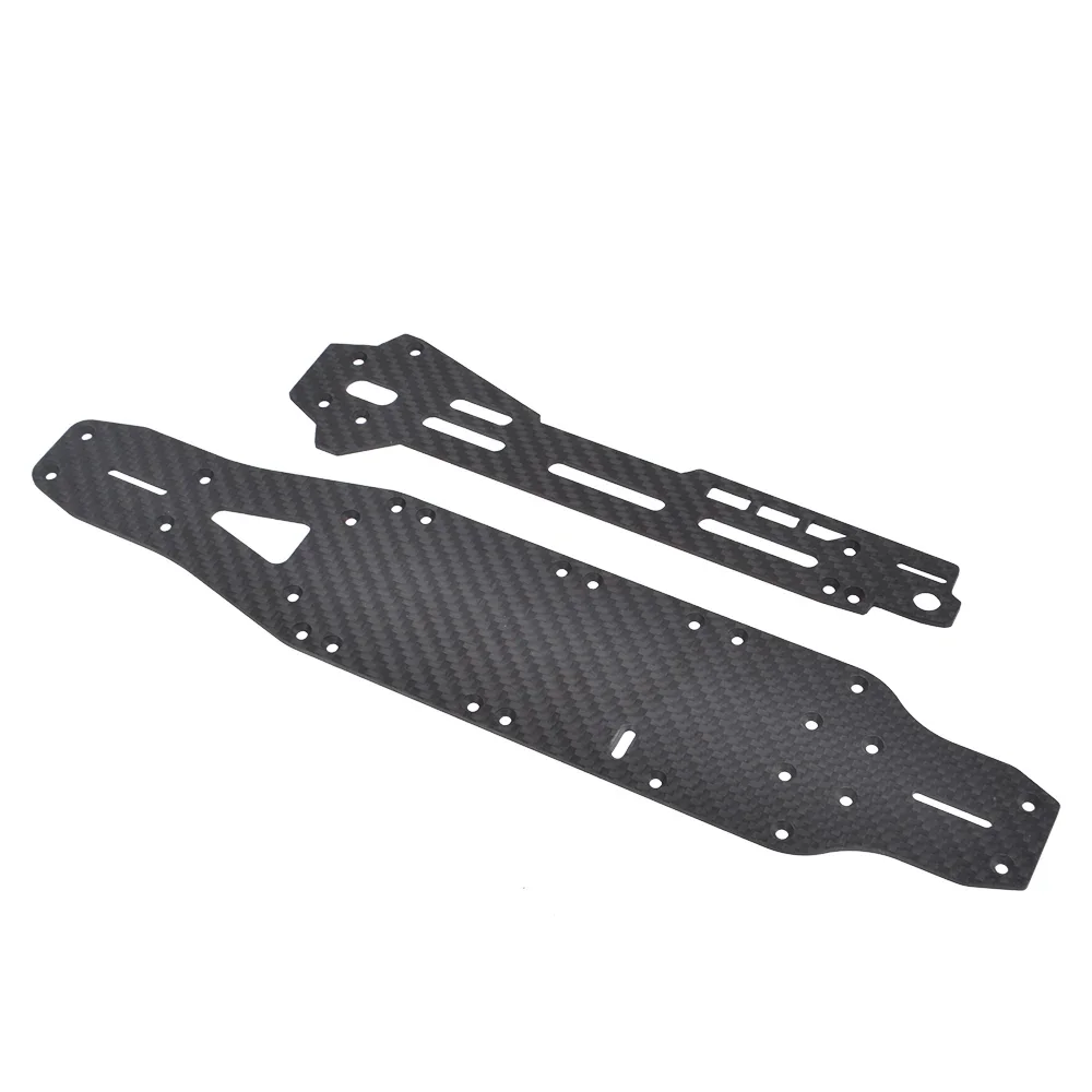 

Carbon Fiber Upper Deck Lower Chassis Kit for 1/10 Tamiya TA03F PRO Upgrades Parts