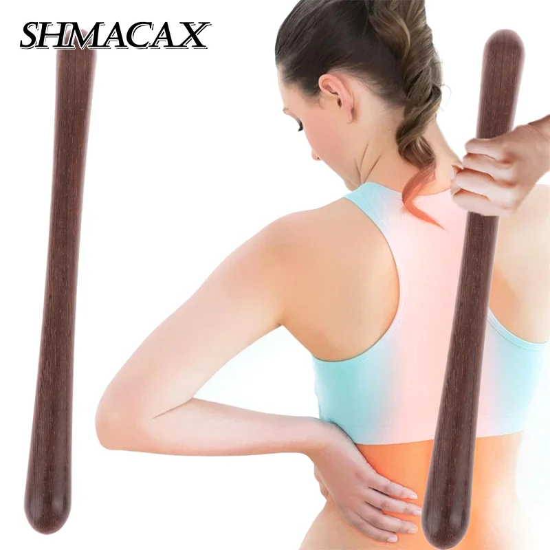 

Деревянный массажный молоток для акупунктурных точек, меридиан тела, снятие стресса, массажер из натурального дерева для расслабления мышц спины, талии