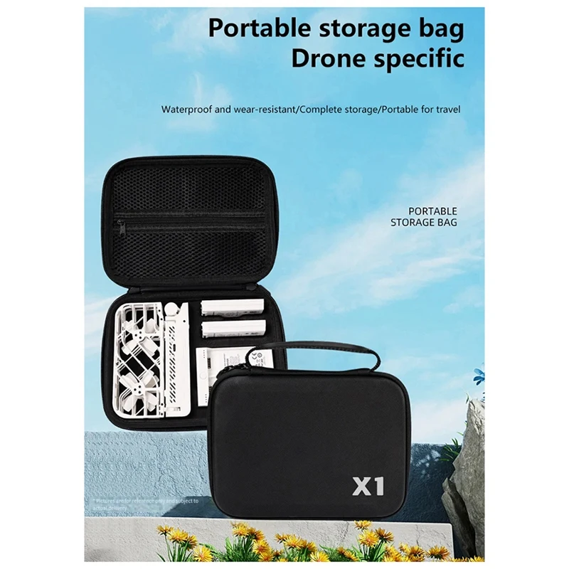 Carrying Case Package For Hoverair X1 Storage Bag Portable Box Flying Camera Accessories