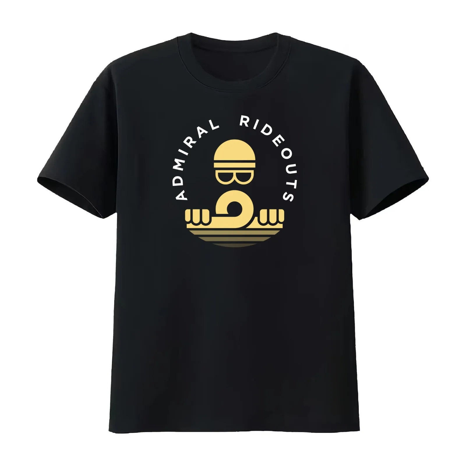 Over Admiral Rideouts Version 2 T-Shirt Summer Casual Cotton Tee Oversized Streetwear Tops Vintage Graphic Print 100% Cotton