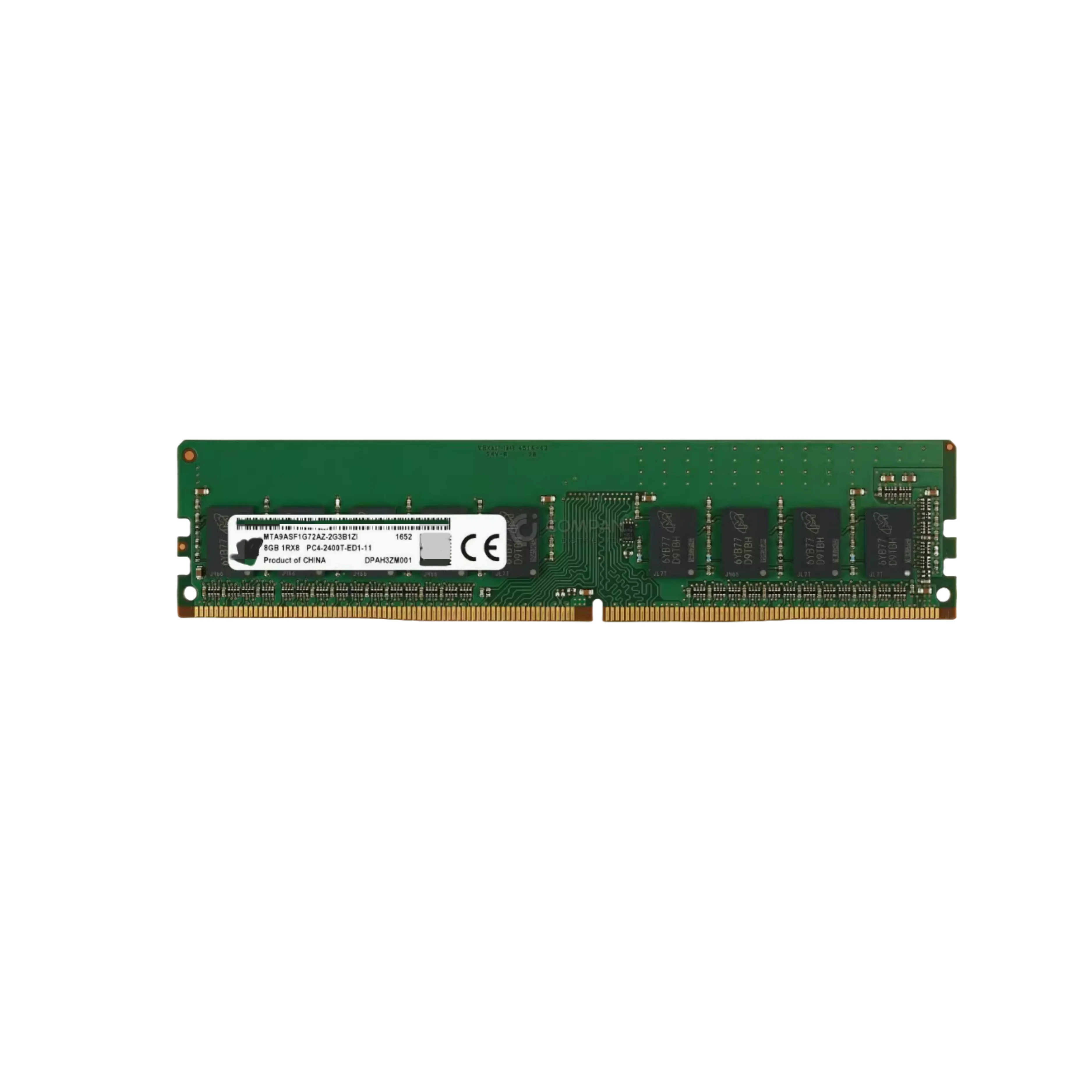 

MTA9ASF1G72AZ-2G3B1 8G 1RX8 PC4 2400 ECC UDIMM