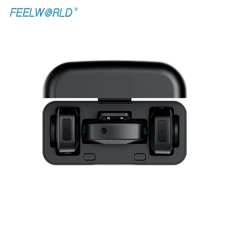 

Беспроводной петличный микрофон FEELWORLD LM1 2TX+1RX 2.4G для смартфона, камеры, компьютера, записи видео и видеоблогов