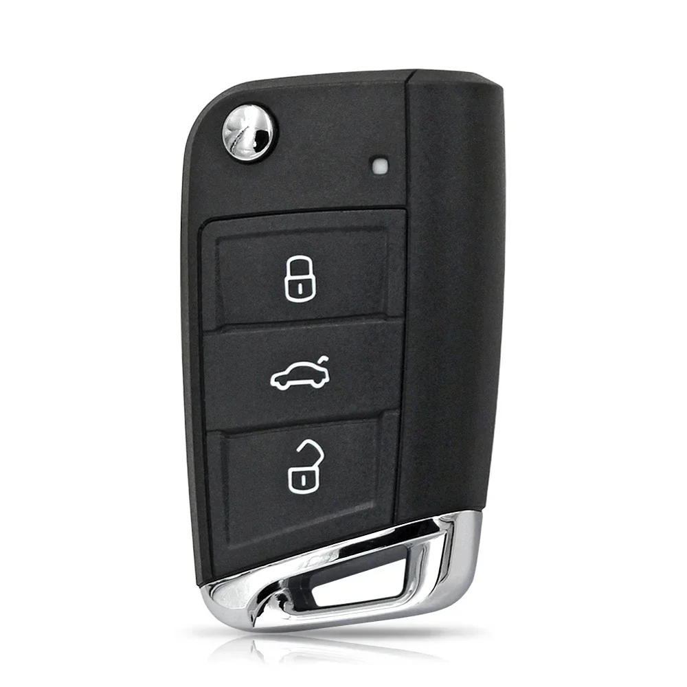3 pulsanti MQB Chiave A Distanza Borsette Copertura Per Golf 5 7 Sportsvan GTI MK7 Per Skoda Octavia A7 Per Seat HU66/HU162T Lama
