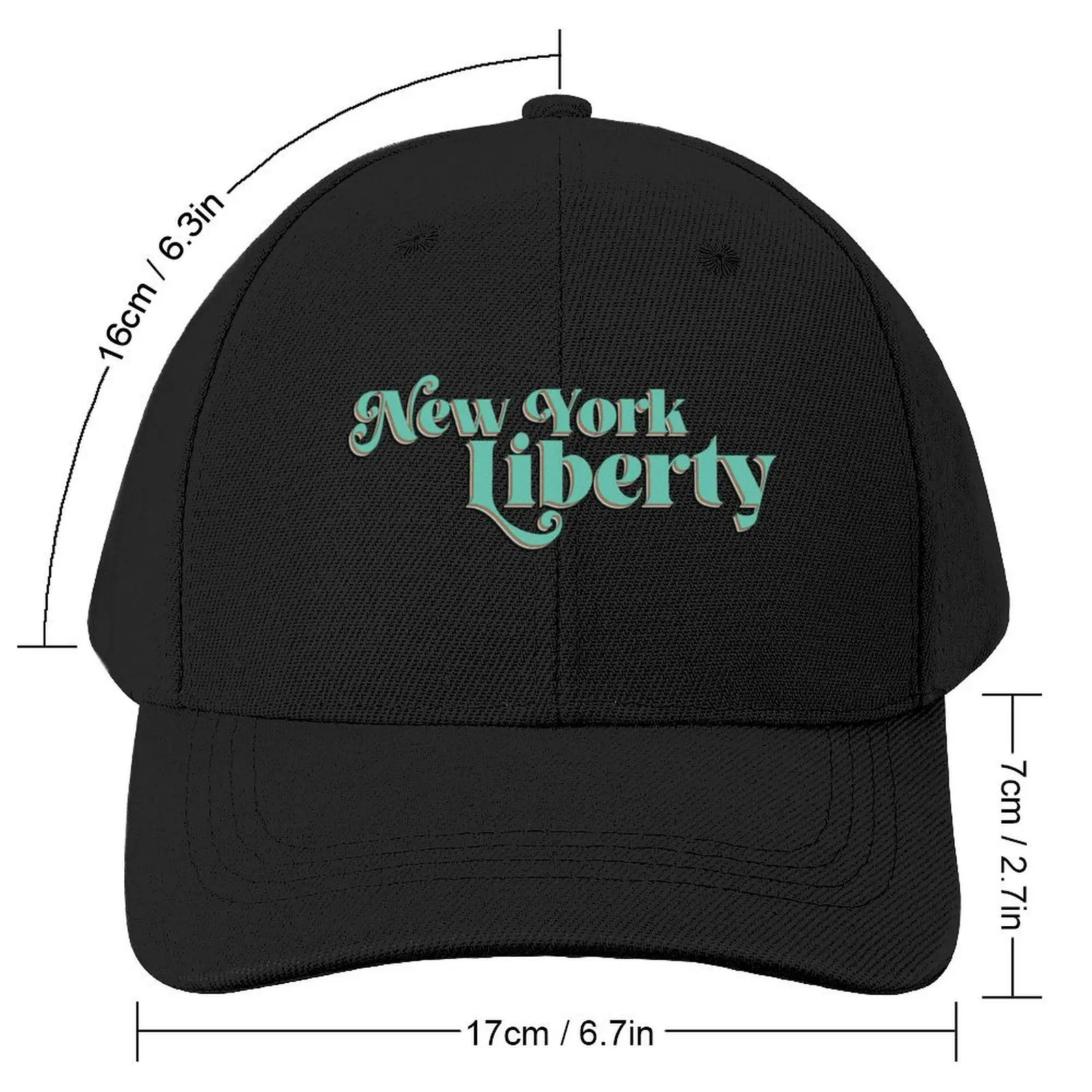 New York Liberty team name Baseball Cap Luxury Man Hat Hat Man Luxury Elegant Women's Hats Men's