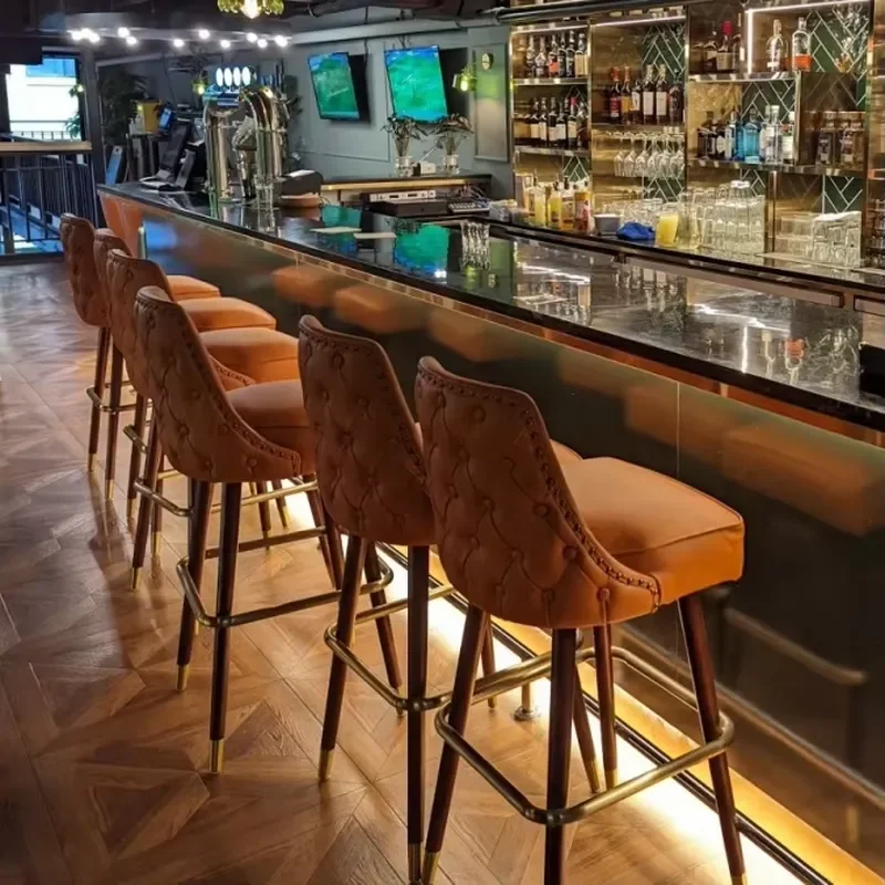 for Custom Classic Leather Restaurant Booth Seats Modern Nightclub Bar Luxury Booth Sofas