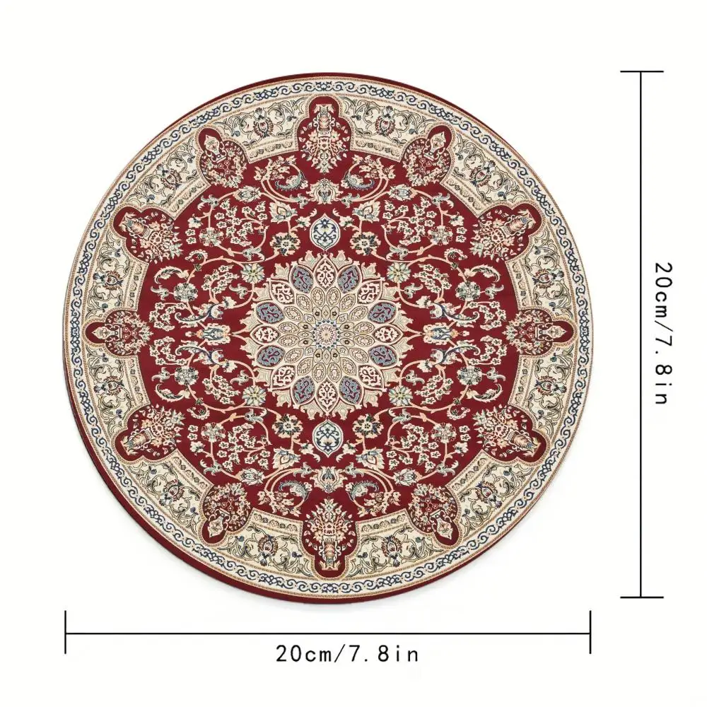 The New Persia Mouse Pad round mouse pad Non-slip rubber sole waterproof design Office games