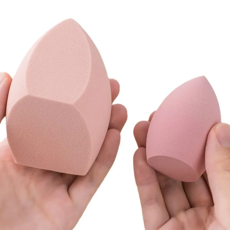 Esponja cosmética extra grande para mistura de base, uso seco e úmido, sem látex, super grande, esponja de maquiagem de beleza
