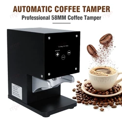 Itop Tp58 Elektrische Tamper 58Mm Voor Koffie Automatische Bonenpoeder Platte Pers Maker Roestvrij Staal Sabotage Koffie Tool 220V 110V