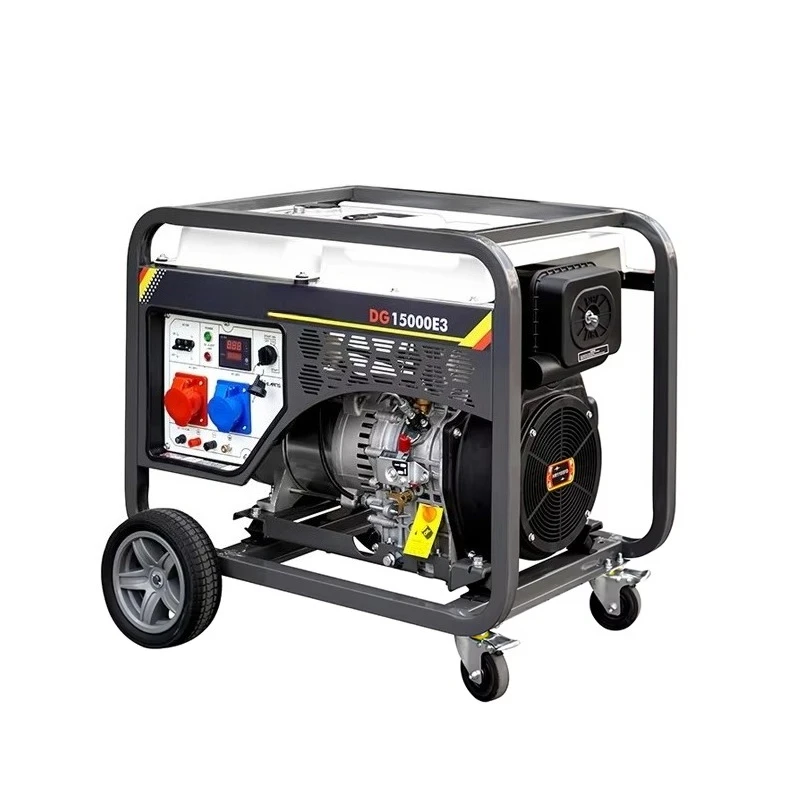 12.5kva/10kw 220/380V 50Hz Portable Generators for Home DG15000E3 Three Phase