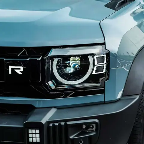 Jetour Traveler T2 Defender 헤드라이트 레이저 헤드라이트 LED 비파괴 설치