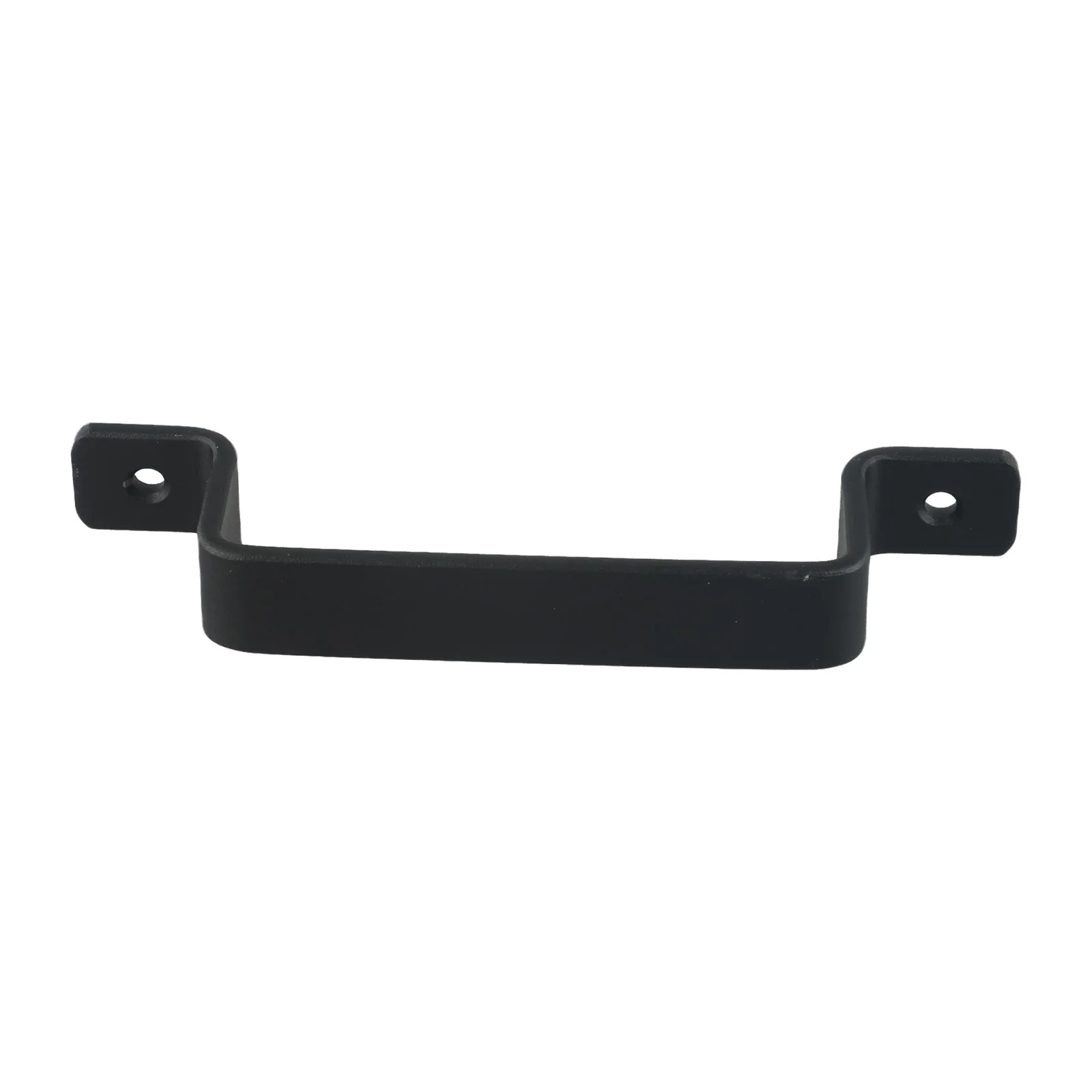 Exposed Door Handle Barn Door Handle Exterior Decoration Sturdy Iron Construction Unique Design Elegant Frosted Finish