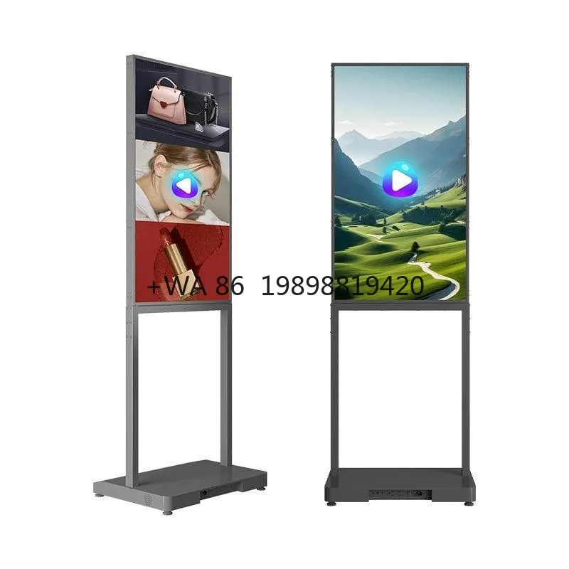 

Poster Display Android for Shopping Mall Real Estate Office Lobby Exhibition New Design Professional LCD Digital Signage