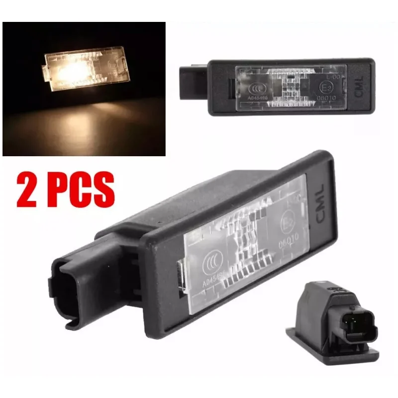 

2 шт. для Peugeot 106 1007 207 307 308 3008 406 407 508 806 Citroen C2 C3 C4 C5 C6 DS3 освещение номерного знака 6340G3 6340F0