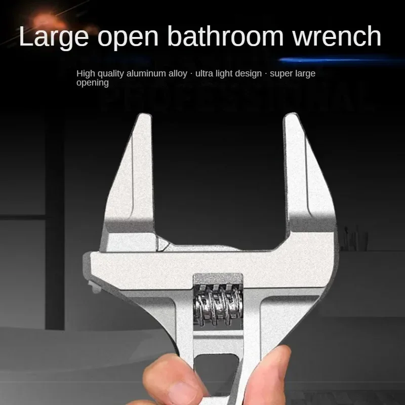 8-68mm Universal Repair Set Bathroom Manual Tool Large Opening Pipe Wrench Bathroom Repair Tool