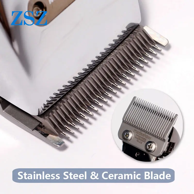 M5F 2025 Salon Madeshow Barber Supplies Rechargeable Cordless Professional Electric Hair Clippers